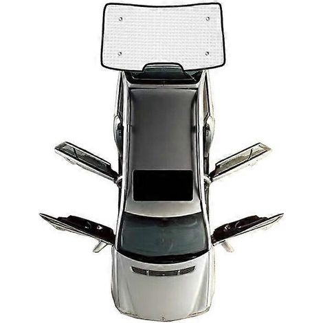 Pare-soleil intégral pour vitres arrière de Peugeot 301 (2012-2023) - Protection solaire et anti-UV - Accessoire auto - Modèles 2019, 2020, 2021 et 2022 (1/5)