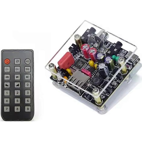 Audiodecoder mit zwei TDA2822 + 6931 Chips, Hi-Fi, Bluetooth 5.3, Wiedergabe von USB-Stick, 24-Bit/48-kHz-Dekodierung (1/5)