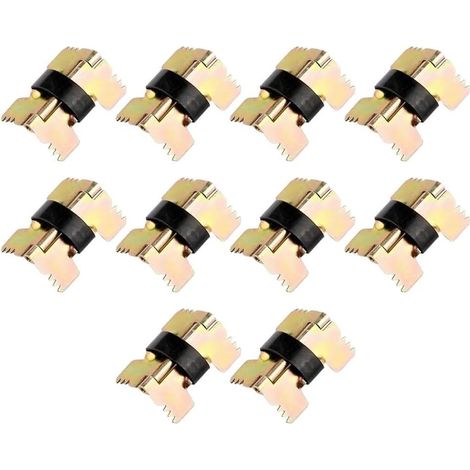 10PCS Spring Hinges Jewelry Box Auto Close (1/5)