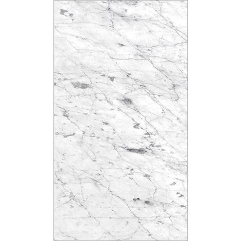 Sticker réfrigérateur et lave vaisselle, marbre épuré design moderne élégance naturelle déco, 180 cm X 100 cm (1/4)