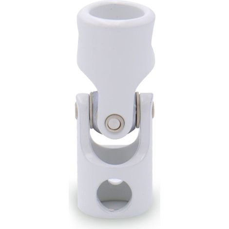 Genouillère, Blanc, D.12 M5, D.12 M5, Aluminium, Volet roulant à manivelle, Joint de Cardan (1/5)