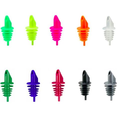 Bec verseur - Billy Neon jaune 1 pièce pour presque toutes les tailles de bouteilles de 0,5 à 1,5 L