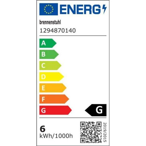 Ampoule Led - E14 - Wifi - Température Blanc Réglable 3000 K à 6500 K - Compatible App Brennenstuhl Connect Alexa Google Assistant - 1 Pièce (1/4)