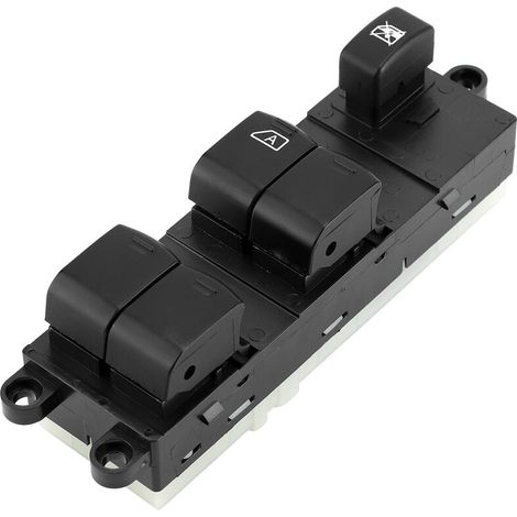 YMYNY Elektrische Fensterheberschalter für Kraftfahrzeuge, elektrischer Hauptfensterschalter für Navara D40b Pathfinder Qashqai 2005-2016 25401-EB30B (1/5)