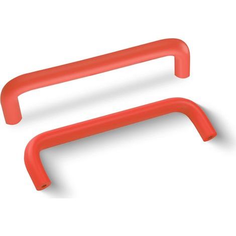 Stück 96 mm Aluminium-Möbelgriffe, Schranktürgriffe mit Schrauben, Schubladengriffe für Küchenschränke, Orange (1/5)