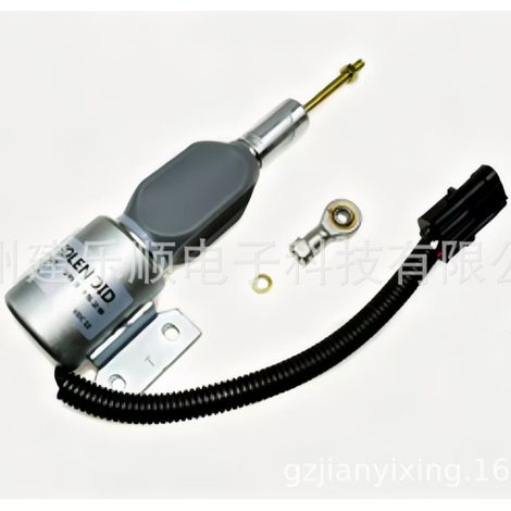 SA-4756-12 12V flameout solenoid valve suitable for 6BT and 4BT Cummins H Diesel direct sales (1/4)
