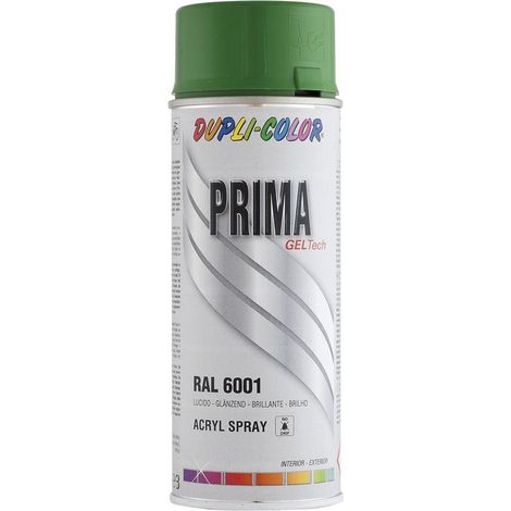 Peinture Prima Ral 6001 Vert emeraude Brillant 400ml Dupli Color