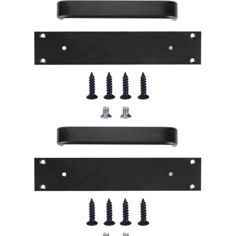 2 Poignées de Tirage en Alliage d'Aluminium pour Porte Coulissante de Balcon et Porte en Bois - Accessoire de Quincaillerie
