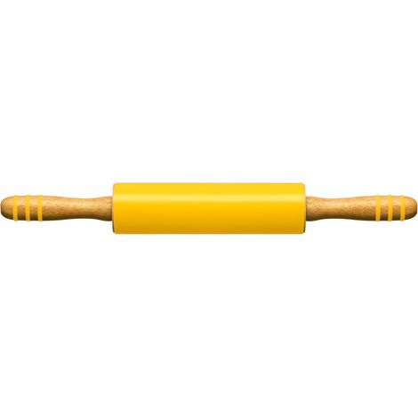 Premier Housewares Zing Yellow Silicone Rolling Pin