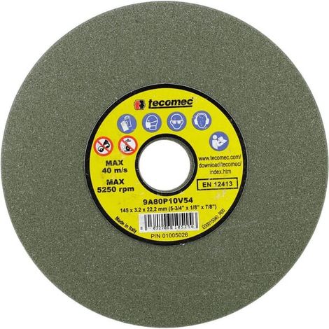 Disco de lija 145x3,2x22,2 TECOMEC FGP015218