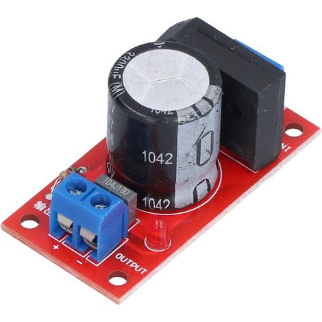 Carte de puissance avec filtre redresseur AC/DC 8A et LED rouge (accessoires électriques) (1/5)