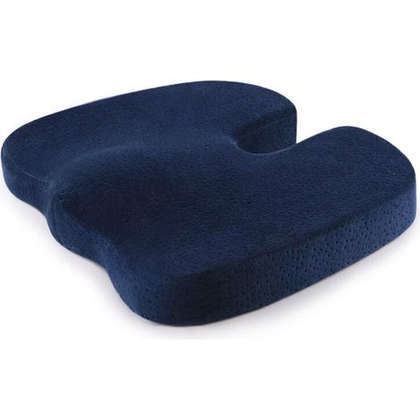 Coussin d'assise pour Chaise de Bureau – Coussin mémoire de Forme – Coussin Morphologique pour soulager Les douleurs et Soutenir Les Jambes, Hanches (1/4)