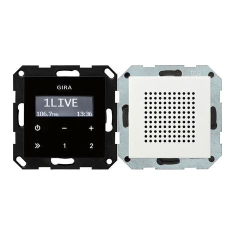 Gira Radio UP RDS Altoparlante System 55 Bianco puro m [228027], 2280 27