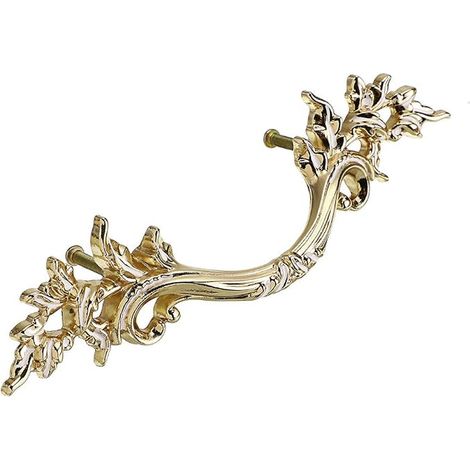 Vintage Retro Cupboard Door Knobs, Decorate Drawers, Dressers, Cupboards, Furniture etc. (Gold)