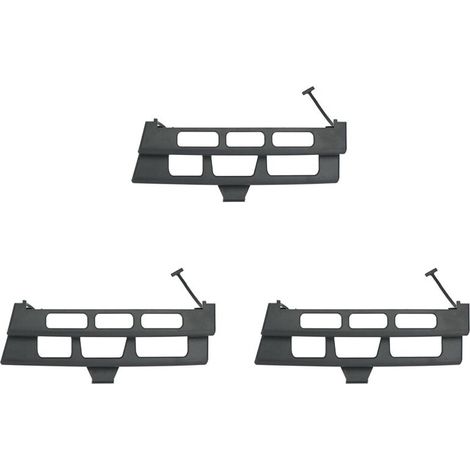 Tre coperture per gancio di traino per paraurti anteriore Mercedes-Benz Classe E W124 (1984-1996) 1248800105