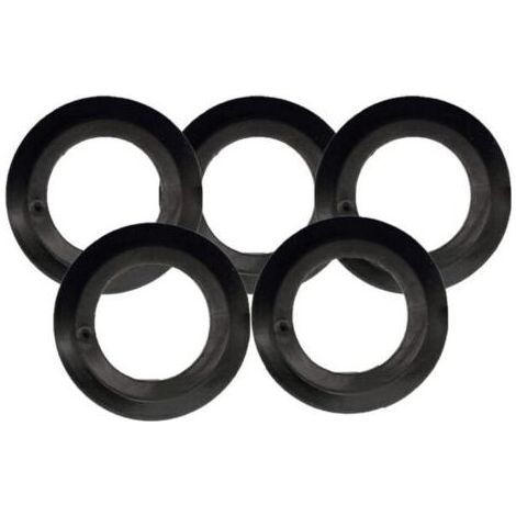 Lot de 5 joints pour bonde de baignoire, joint à lèvre pour bonde d'évier, joint en caoutchouc pour crépine FLITI (1/4)