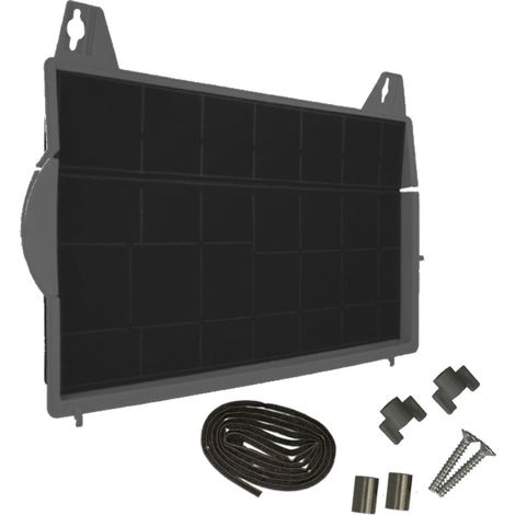 Trade-Shop Aktivkohlefilter für Siemens LU17142FF LU17162FF LZ11000(00), Superser 5BH161B/01 5BH161B/02 5BH161B/03 / Zubehör für Dunstabzugshauben - 1 Stück