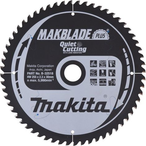 Makita Sägeblatt MAKBLADE+ 255x30x60Z (1/2)