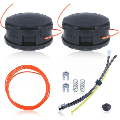 2pcs Brush Cutter Head for SRM-225 SRM-230 SRM-210 SRM-266 Trimmer Head for Weed Eater Pas210 Pas211 Pas225 for Speed-Feed 400 Trimmer Kit (1/5)