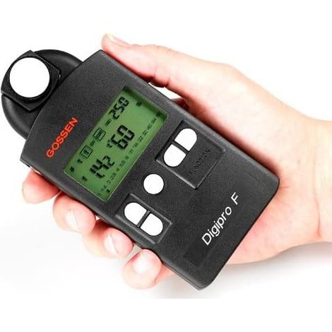 Gossen Digipro F - Fotometro (6,5 cm, 1,9 cm, 11,8 cm, AA) Nero