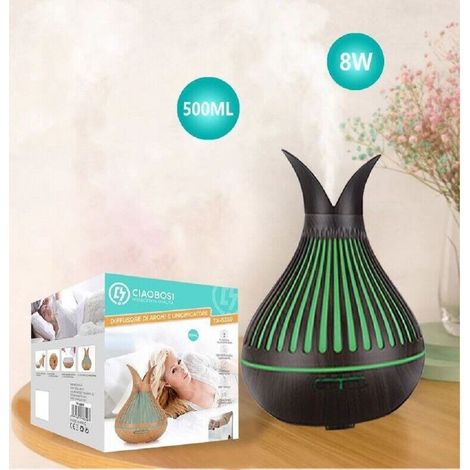 Linq - Diffusore Aromi Umidificatore Ultrasuoni 500ml 8w Aromaterapia Elettrico Tx-8359 - (1/5)