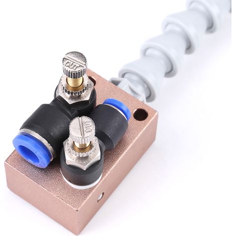 Sprüh- und Schmiersystem für CNC-Dreh- und Fräsmaschinen, 8-mm-Luftschlauch, Sprühkühlung (1/5)