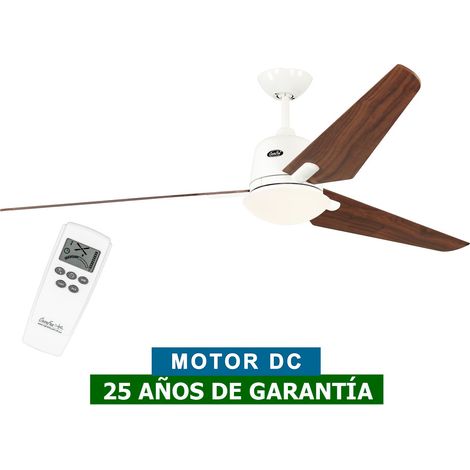 Ventilateur de plafond CasaFan 516094 ECO AVIATOS 162cm Blanc / Noyer (1/4)
