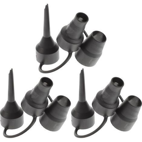3 pcs Kunststoff Pumpendüsen Ersatzdüsen für Aufblasgeräte Luftbett Pool Schwimmring (1/5)
