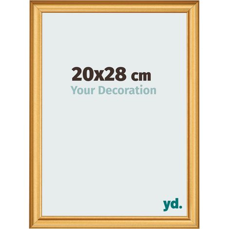 yd. - Cadre photo 20x28 - Or Mat - MDF - Lazio