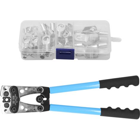 Pince à sertir pour fils, kit de 60 cosses thermorétractables, outil de sertissage portatif (1/5)