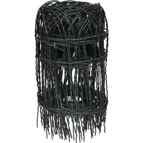 INLIFE Bordure de pelouse Fer enduit de poudre 10x0,4 m (1/3)