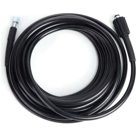 10m High Pressure Hose, M22 Threaded - High Pressure Washer Hose with Quick Connect Click Type Connector for Kärcher K2 K3 High Pressure Washers (1/4)