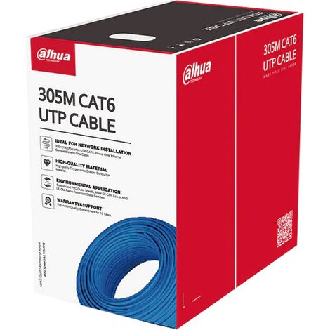 PFM920I-6UN-C - UTP CAT6-Kabel 305 m PVC-Reißleine