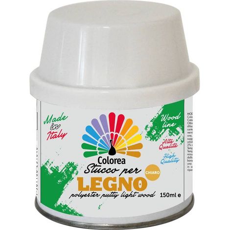 STUCCO PER LEGNO 'COLOREA' ml 750 - chiaro