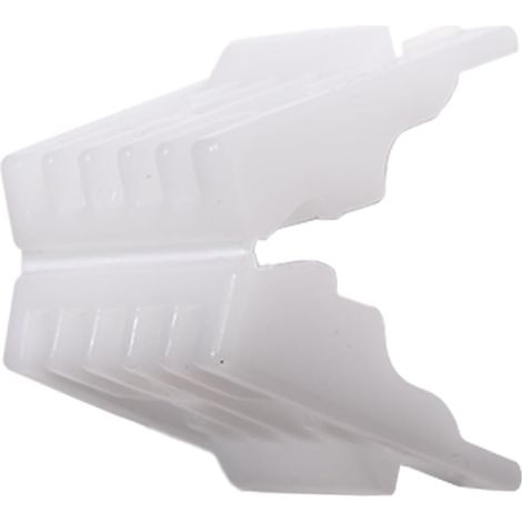 Clip pedale frizione Clip forcella Trasmettitore frizione Clip forcella Trasmettitore pedale frizione Bianco Compatibile con Citroen C4 PICASSO II Peugeot 308 508 3008 5008 9820342980