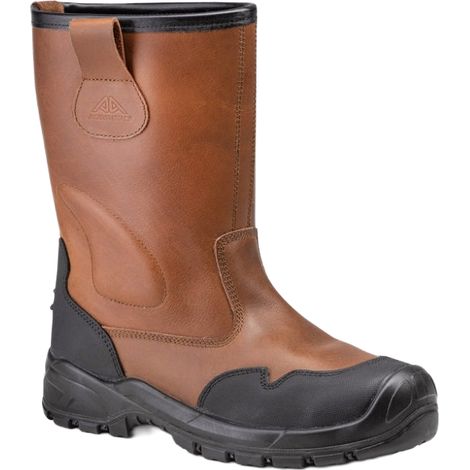 Bottes de sécurité fourrées légères sans métal ACTIVE GEAR A-Enduro S3 CI SRC Marron 47. (1/3)