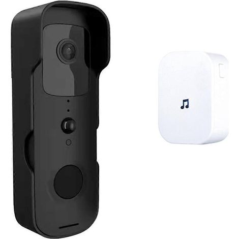 Sonnette vidéo intelligente Tuya, interphone visuel, sonnette Wi-Fi. (1/5)