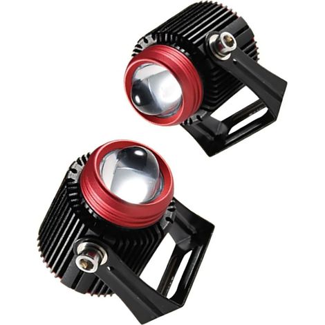 Zweiteiliger Motorradscheinwerfer, superheller LED-Scheinwerfer, wasserdicht und stoßfest, leistungsstarke Beleuchtung für Motorräder (1/5)