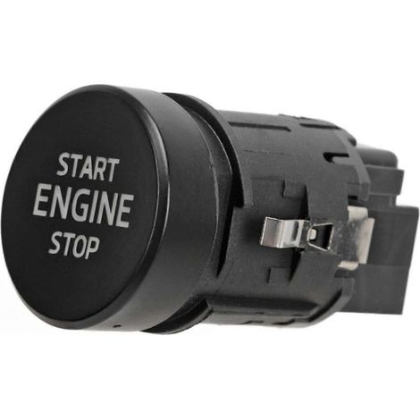 Botón de interruptor de arranque/parada del motor del coche compatible con Kodiaq 2017-2021, Superb 2015-202 3V0905217 Interruptor de control del motor del coche/camión (1/4)