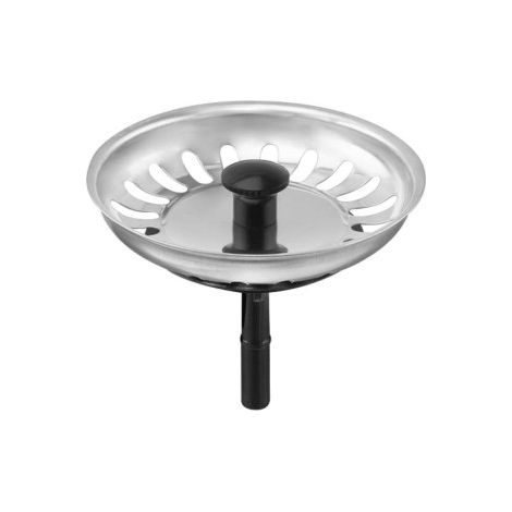 Rejilla filtro inox para cesta con pasador de plástico - 80mm (1/5)