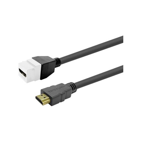 Vivolink PROKEYHDMIFM2W HDMI-Adapter (Buchse auf Stecker), Weiß (1/2)
