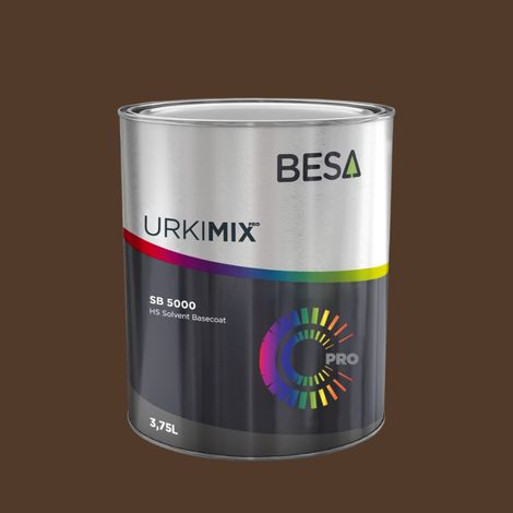 Pot de peinture Brun Terre RAL 8028 Satin - 1 kg