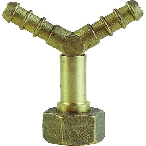 CROCERA A 3 VIE CON DADO 2 uscite Ø10 + dado W20x1/14 SX