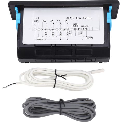 Contrôleur de température à affichage numérique, thermostat intelligent, régulateur pour ustensiles de cuisine, congélation et dégivrage, 220 V CA (1/5)
