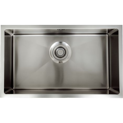 Essebagno Evier 1 grande cuve seule 76x45 Luisa en inox