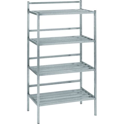 [PRODUIT RECONDITIONNÉ] Etagère inox sur pieds - Largeur M (L=810-1210mm)