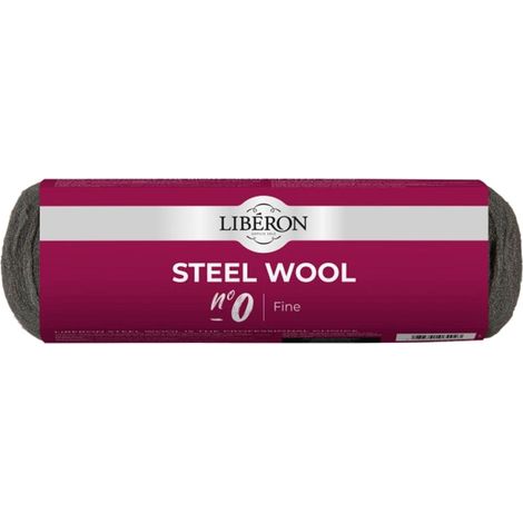 Liberon 126940 Steel Wool Grade 0 Fine 250g LIBSW0250GN