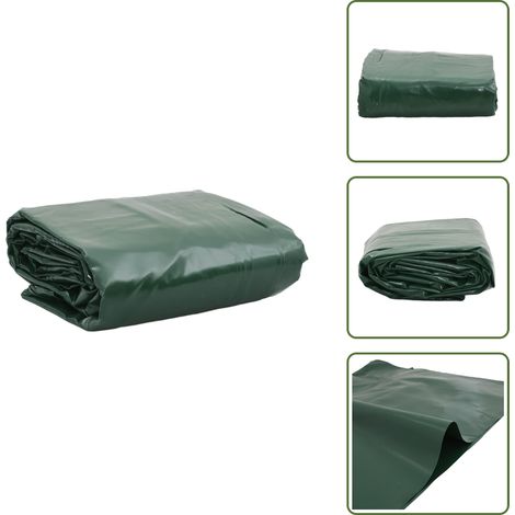 Abdeckplane Grün 4x8 m 600 g/m² - Abdeckplane - Planen - Wasserdichte Plane - Wetterfeste Plane - Gartenplanen (1/5)