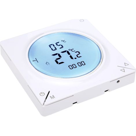 Thermostat programmable numérique LCD pour chauffage électrique domestique, régulateur de température (1/5)