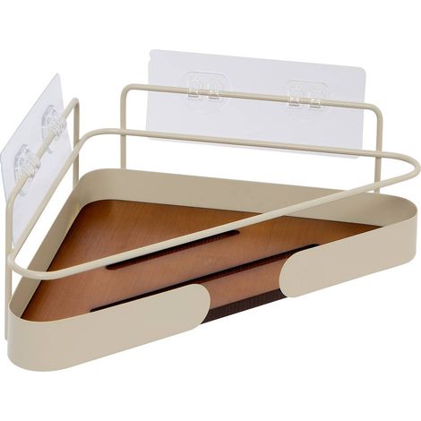 Estante de ducha argileo, esquinero, de un nivel, color beige - 5five (1/3)
